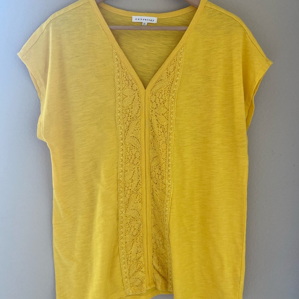 Retrology XL cotton/polyester top